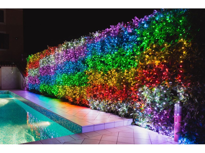 TWINKLY Strings 100 (TWS100STP-BEU) Smart Christmas tree lights 100 LED RGB 8 m