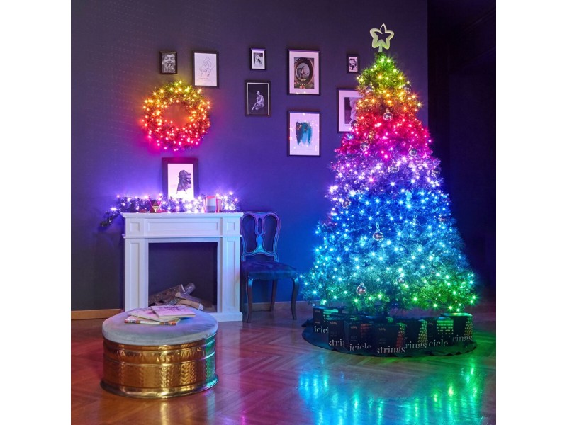 TWINKLY Strings 100 (TWS100STP-BEU) Smart Christmas tree lights 100 LED RGB 8 m