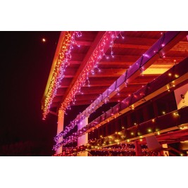 INTELLIGENT LED ICICLES TWINKLY 190 RGB 5X0.7M