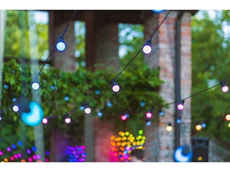 SMART LIGHTS TWINKLY FESTOON 20 RGB 10 M