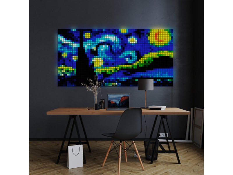 Twinkly Squares Extension Kit Smart lighting kit Black Wi-Fi/Bluetooth
