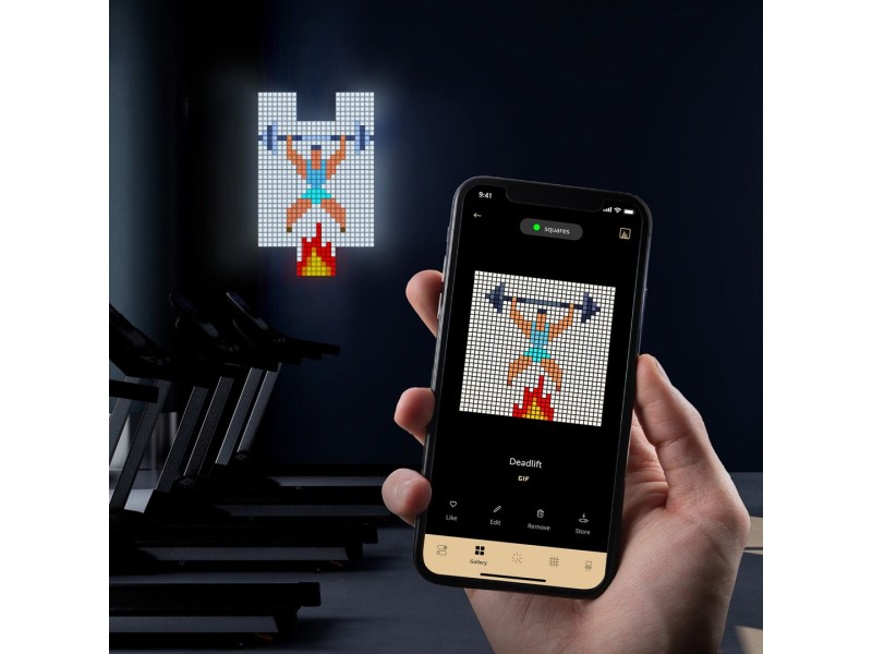 Twinkly Squares Extension Kit Smart lighting kit Black Wi-Fi/Bluetooth