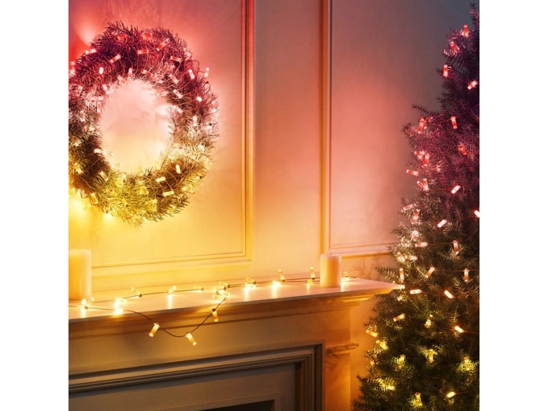 Twinkly Candies LED Christmas tree lights TWKC200RGB-T Candle shape