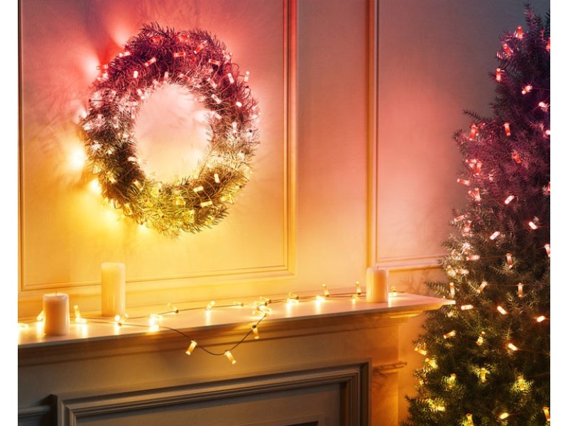 Twinkly Candies LED Christmas tree lights TWKC100RGB-G 6 M Candle shape