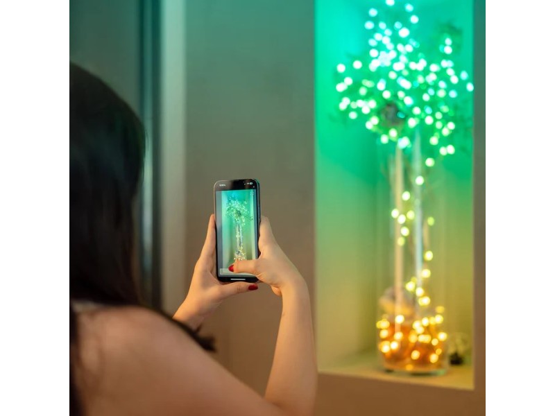 Twinkly Candies LED Christmas tree lights TWKP100RGB-T 6 m