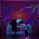 Twinkly Matrix - 500 RGB LED Pearl-shaped lights, clear wire, 1.7x7.8ft F-plug type