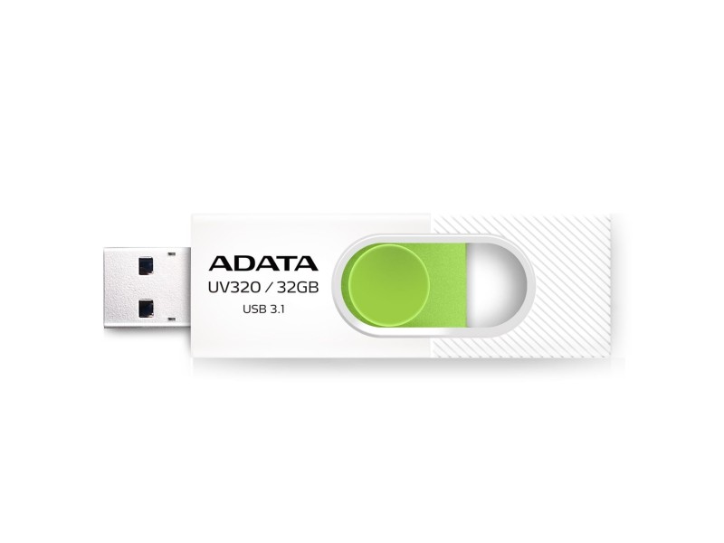 ADATA UV320 USB flash drive 32 GB USB Type-A 3.2 Gen 1 (3.1 Gen 1) Green, White