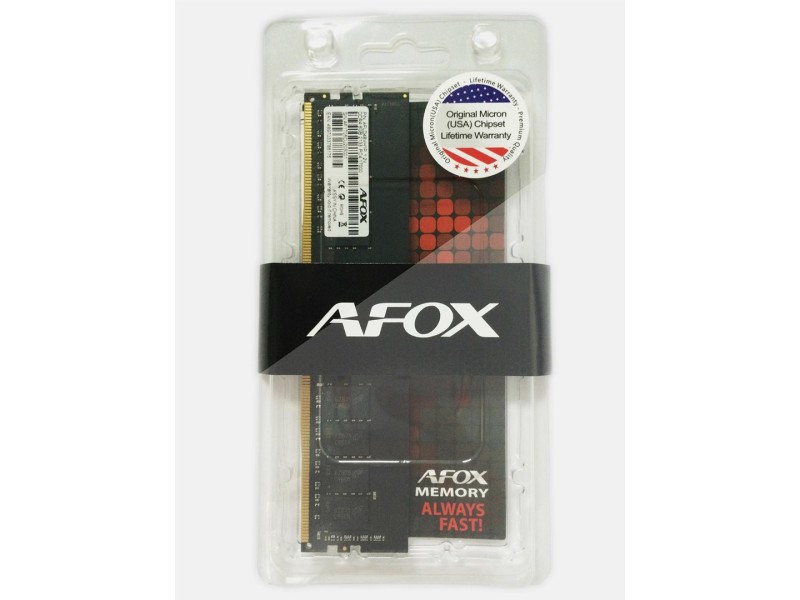 AFOX DDR4 4G 2666MHZ MICRON CHIP memory module