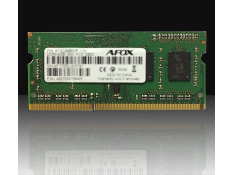 AFOX SO-DIMM DDR3 8GB 1866MHZ LV 1,35V