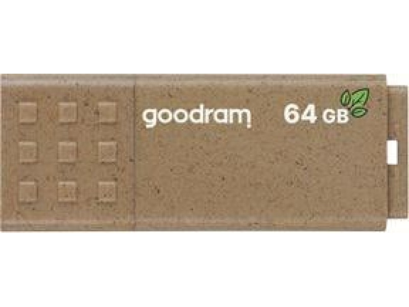 GOODRAM FLASHDRIVE 64 GB ECO FRIENDLY USB 3.0 RE