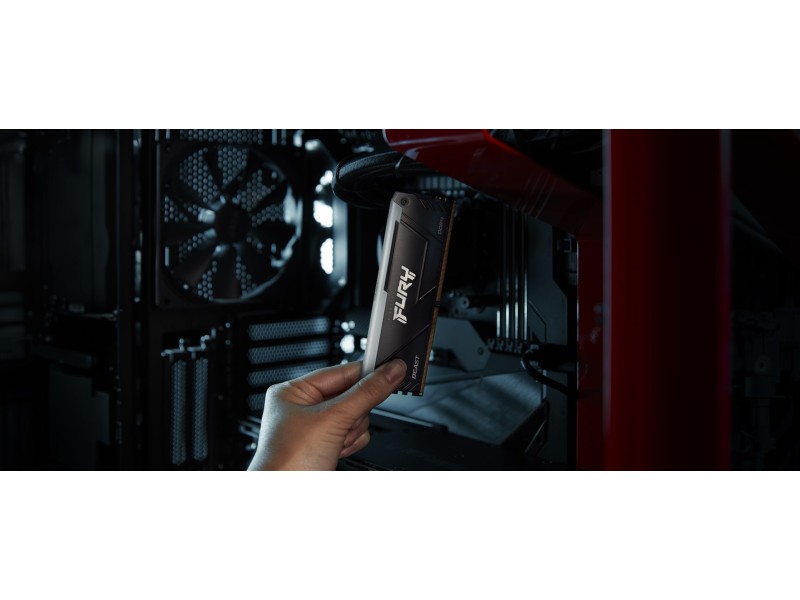 Kingston Technology FURY Beast 32GB 3200MT/s DDR4 CL16 DIMM (Kit of 2) 1Gx8 RGB