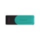 Kingston Technology DataTraveler 128GB Portable USB 3.2 Gen 1 Exodia S (Black/Turquoise)