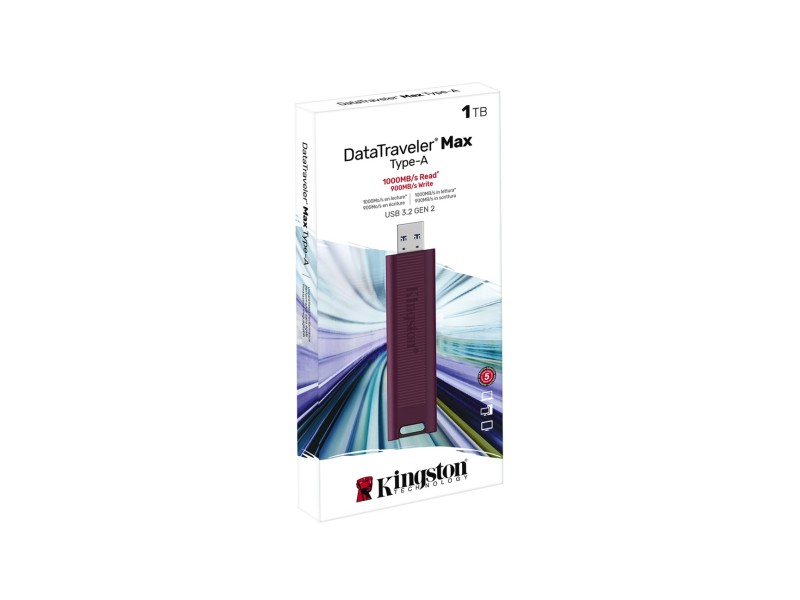 Kingston Technology DataTraveler 1TB Max Type-A 1000R/900W USB 3.2 Gen 2