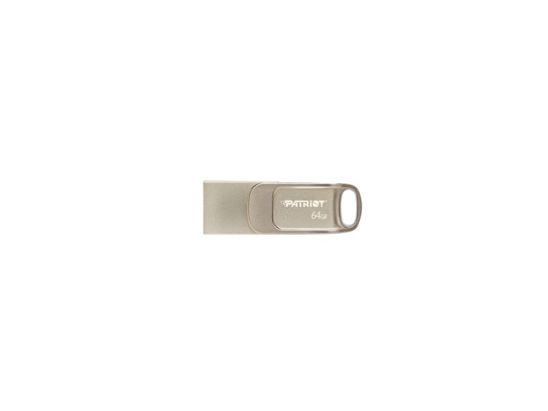 Patriot Memory Tab T560 64GB USB flash drive Dual USB 120MB/s (PS64GT560DS5D) Silver