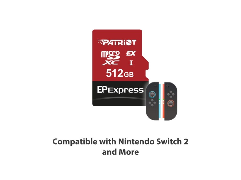 Patriot Memory EP Express memory card 512GB MicroSDXC 800/600 MB/s (PEF512GEPEXMCX)