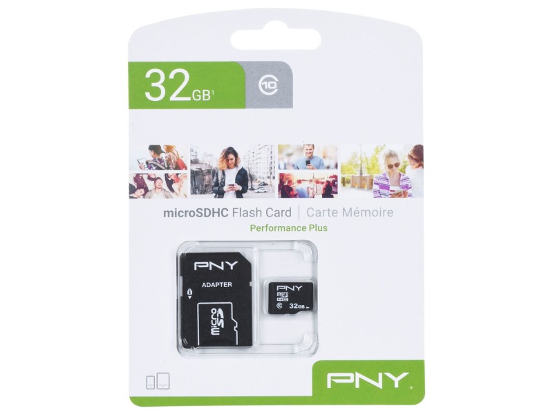 PNY Performance Plus 32 GB MicroSDHC Class 10