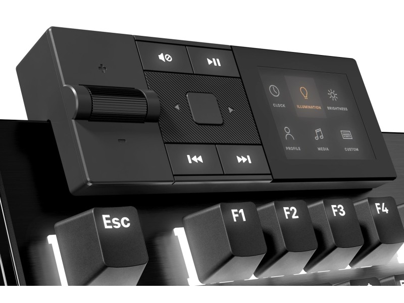 be quiet! Dark Mount Silent Linear US ANSI keyboard Gaming USB QWERTY US English Black