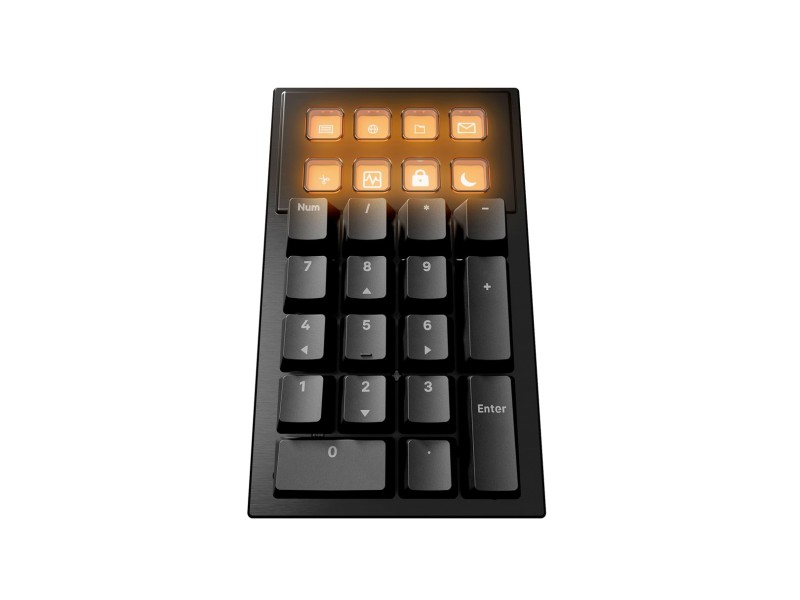 be quiet! Dark Mount Silent Linear US ANSI keyboard Gaming USB QWERTY US English Black