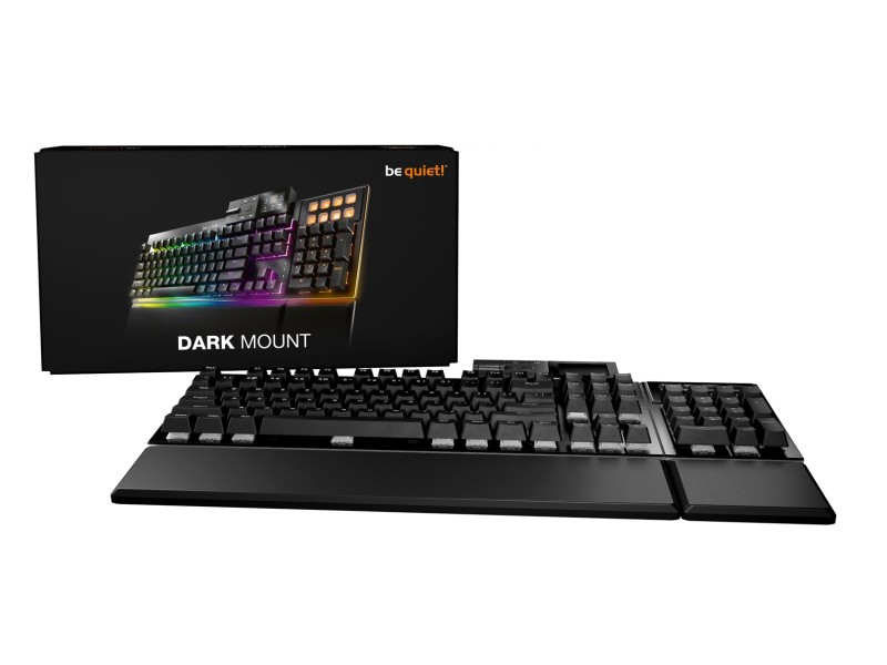 be quiet! Dark Mount Silent Linear US ANSI keyboard Gaming USB QWERTY US English Black