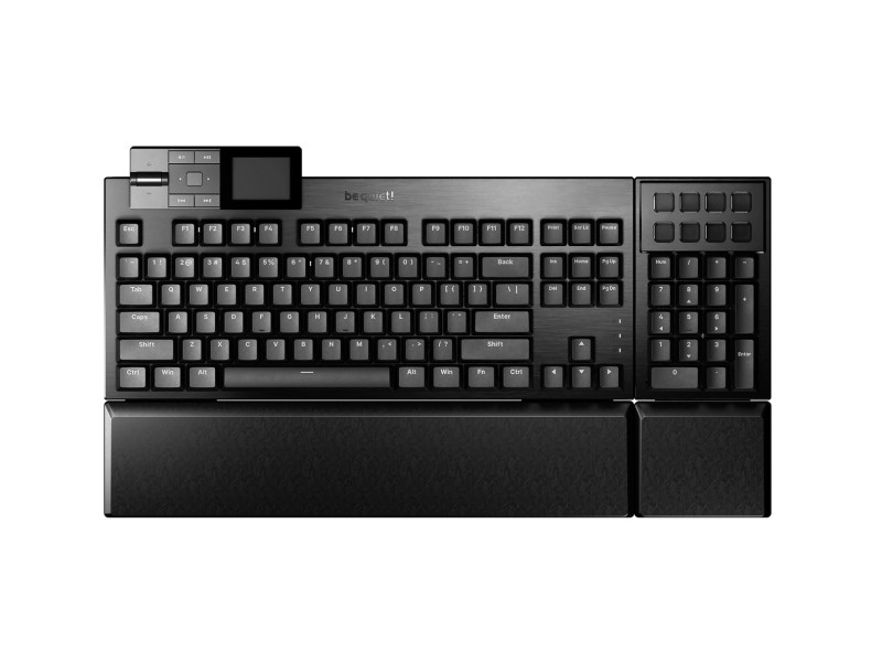 be quiet! Dark Mount Silent Tactile US ANSI keyboard Gaming USB QWERTY US English Black
