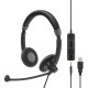 EPOS | SENNHEISER IMPACT SC 75 USB MS Headset Wired Headband Calls/Music USB Type-A Black