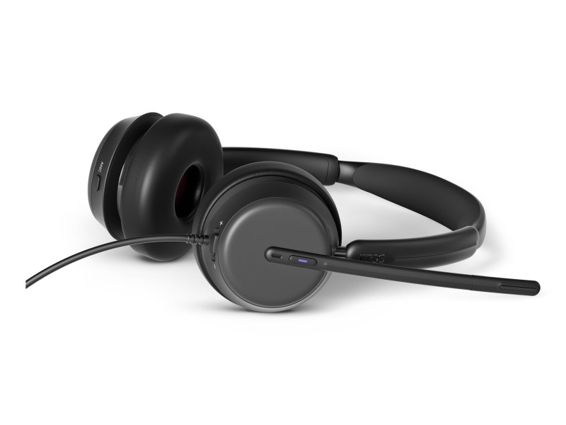 EPOS IMPACT 860T ANC Headset Wired Headband Office/Call Center USB Type-C Black