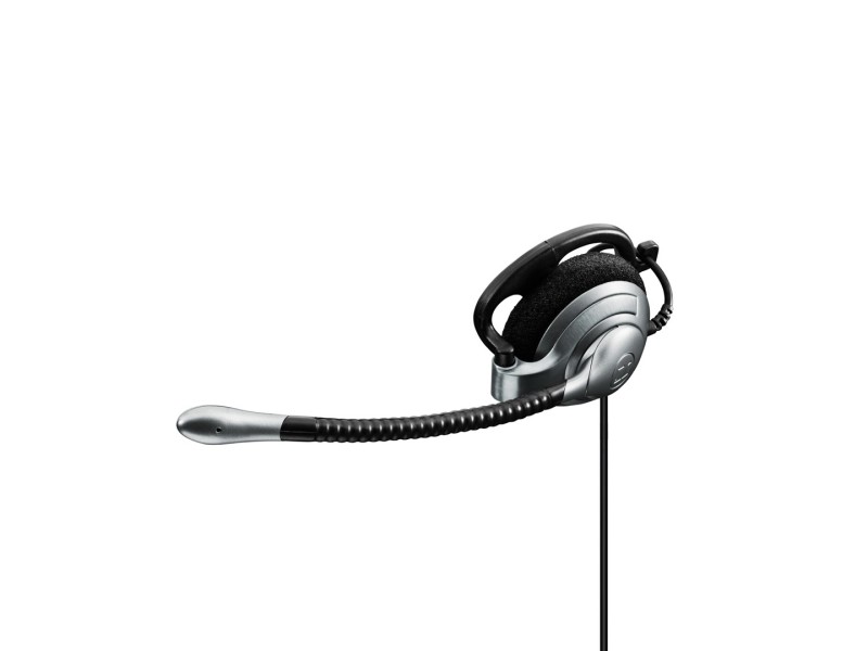 Sennheiser SH 335 Headset Wired Headband Calls/Music Black, Silver