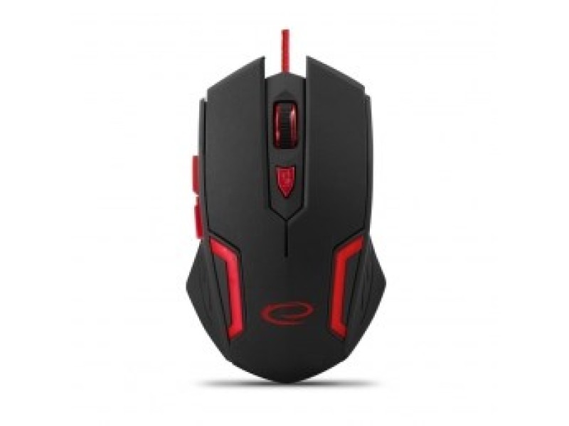 Esperanza EGM205R mouse Right-hand USB Type-A Optical 2400 DPI