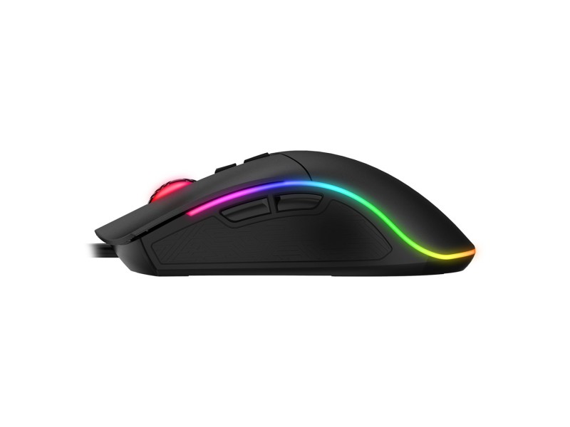 Havit MS1001S - Optical right-handed gaming mouse, USB type A, black-grey