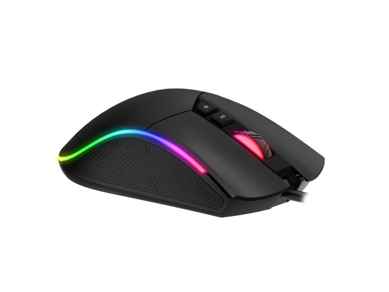 Havit MS1001S - Optical right-handed gaming mouse, USB type A, black-grey