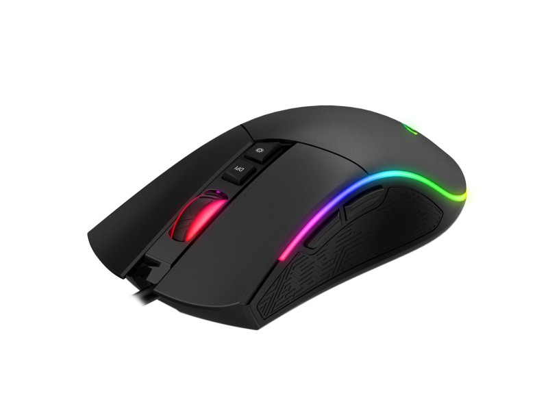 Havit MS1001S - Optical right-handed gaming mouse, USB type A, black-grey