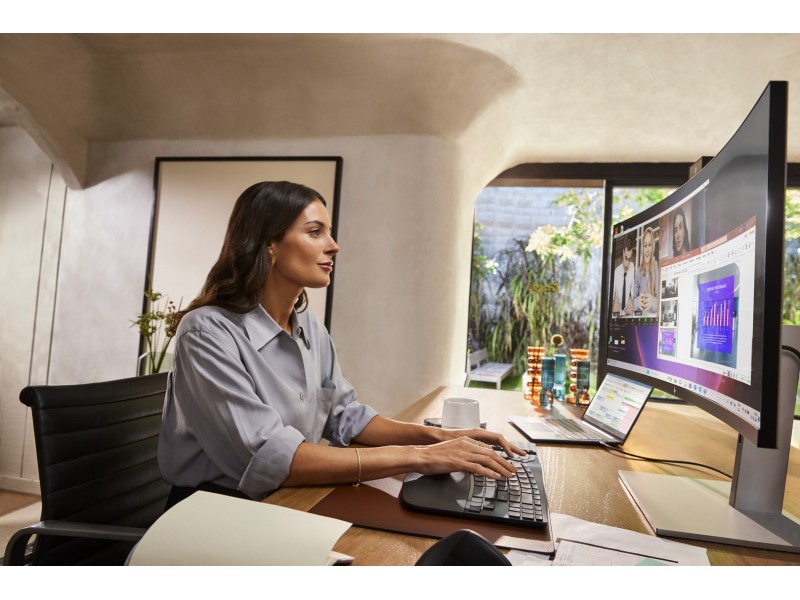 HP 965 BLK Ergonomic Wireless Keyboard