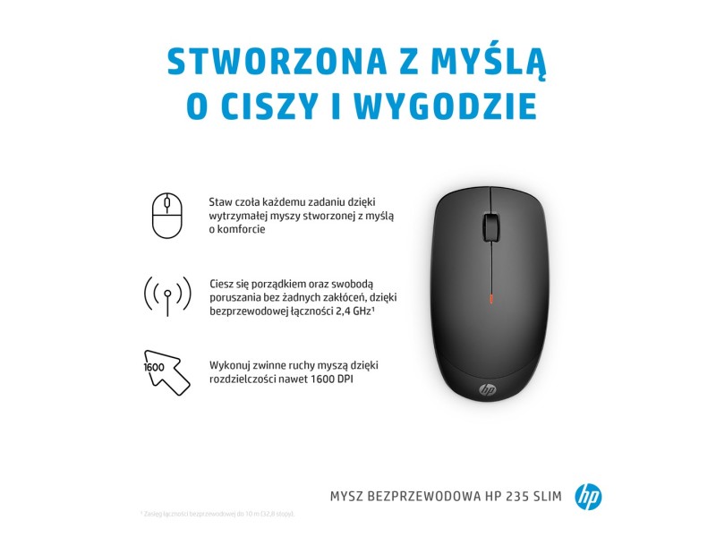 HP 235 Slim Wireless Mouse