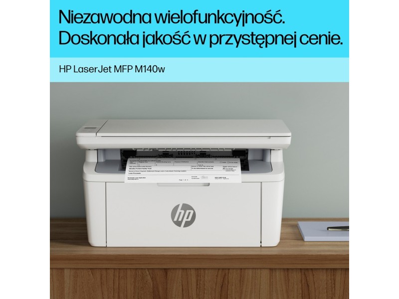 HP LaserJet MFP M140w Printer