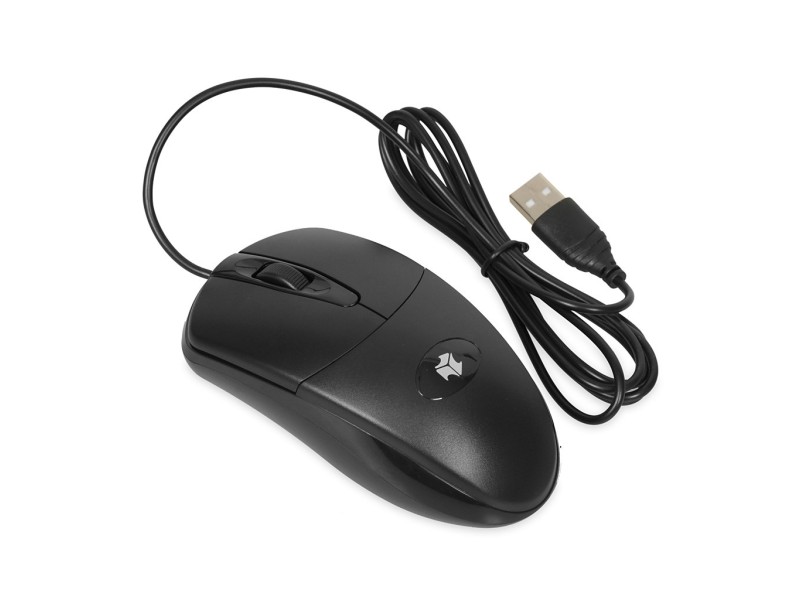iBOX i007 wired optical mouse, black
