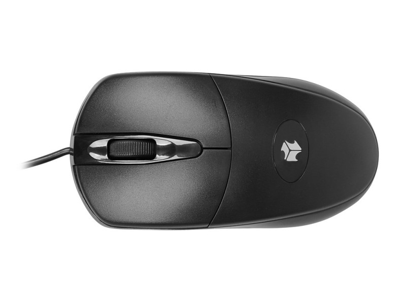 iBOX i007 wired optical mouse, black