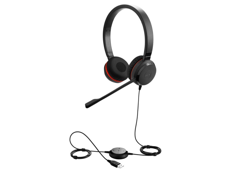 Jabra 4999-823-309 Headset/Headset Wired Headband Office/Call Center USB Type-A Bluetooth Black