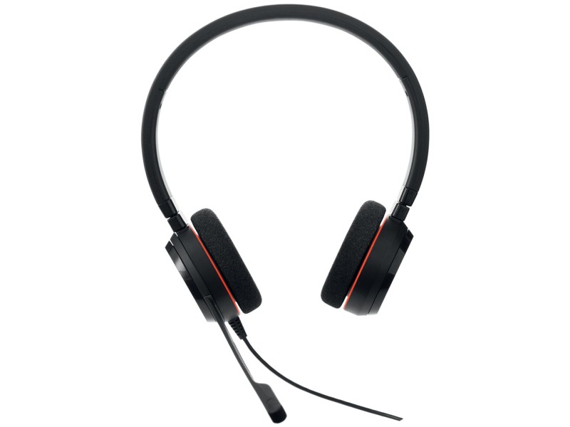 Jabra Evolve 20 Headset Wired Head-band Office/Call center USB Type-C / USB Type-A Black
