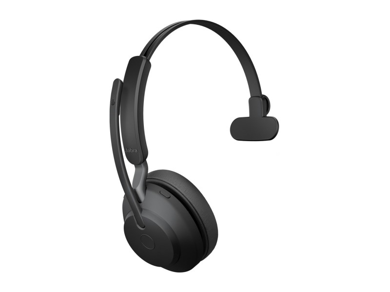 Jabra Evolve2 65 USB-A UC Mono with Charging Stand - Black
