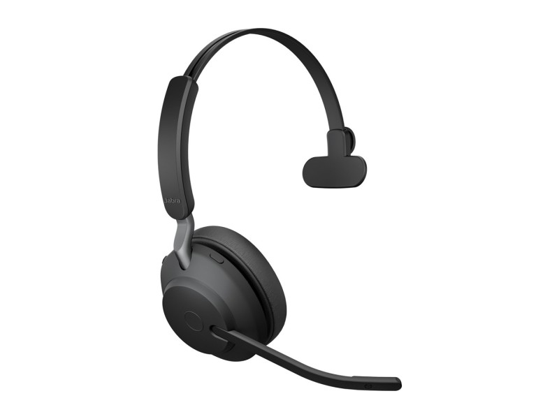 Jabra Evolve2 65 USB-A UC Mono with Charging Stand - Black