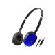 JVC HA-S160M-AU headphones/headset Wired Head-band Calls/Music Blue
