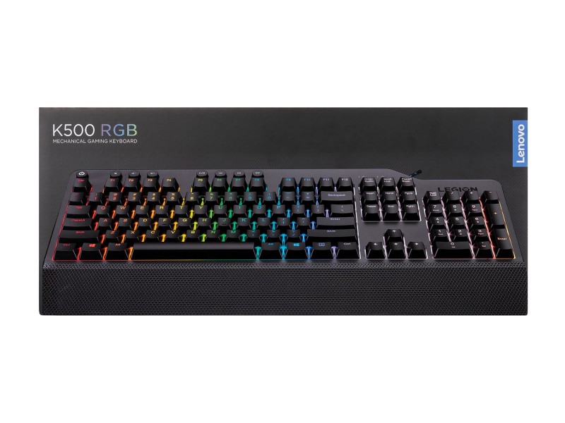 Lenovo Legion K500 keyboard USB QWERTZ Black, Grey