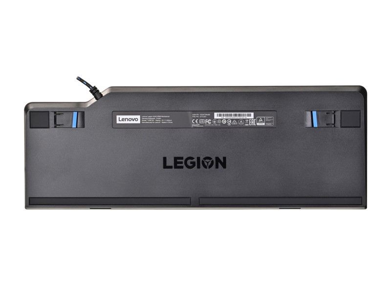 Lenovo Legion K500 keyboard USB QWERTZ Black, Grey