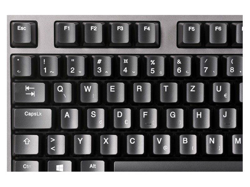 Lenovo Legion K500 keyboard USB QWERTZ Black, Grey