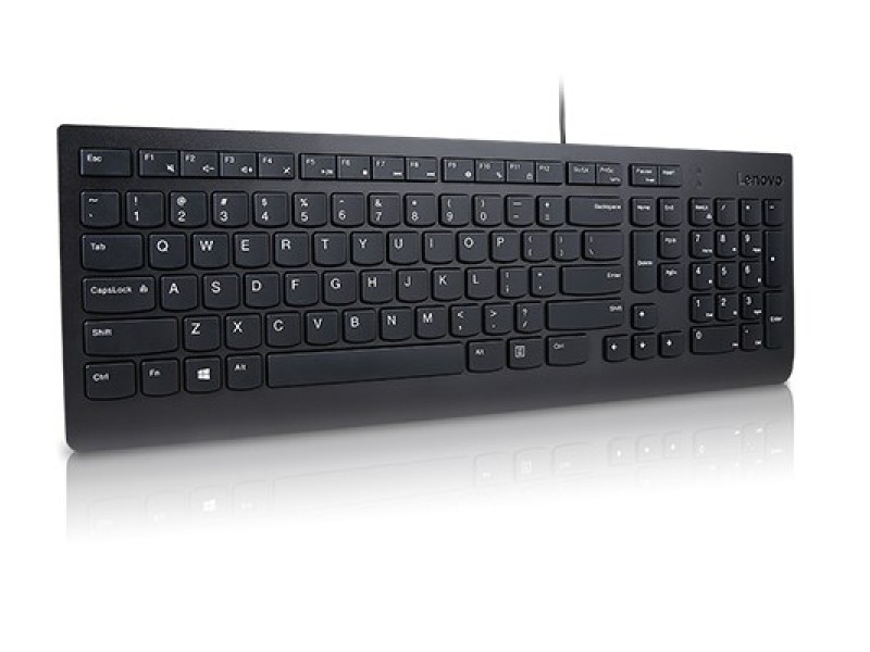 Lenovo Essential keyboard Universal USB QWERTY US English Black