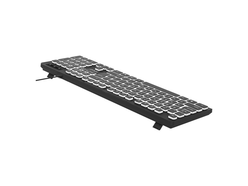 Savio KB-04 keyboard Home/Office USB QWERTY UK International Black