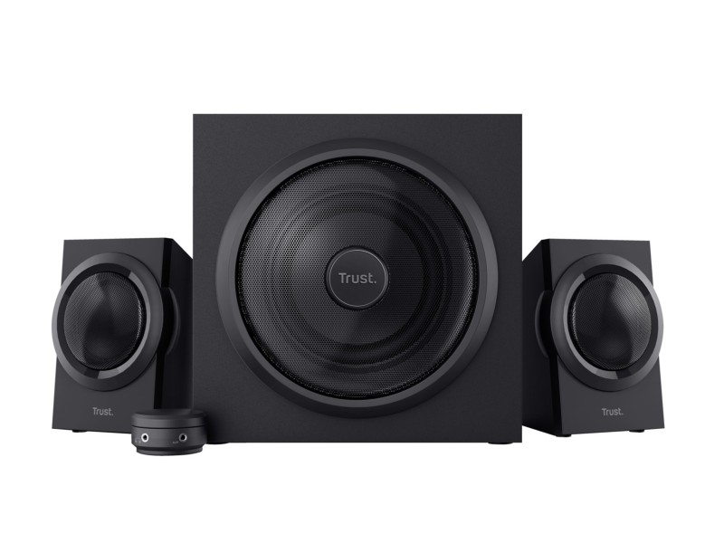 Trust Yuri speaker set 60 W Universal Black 2.1 channels 1-way 15 W