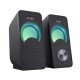 Trust Arys - RGB LED illuminated 2.0 speaker set (black)