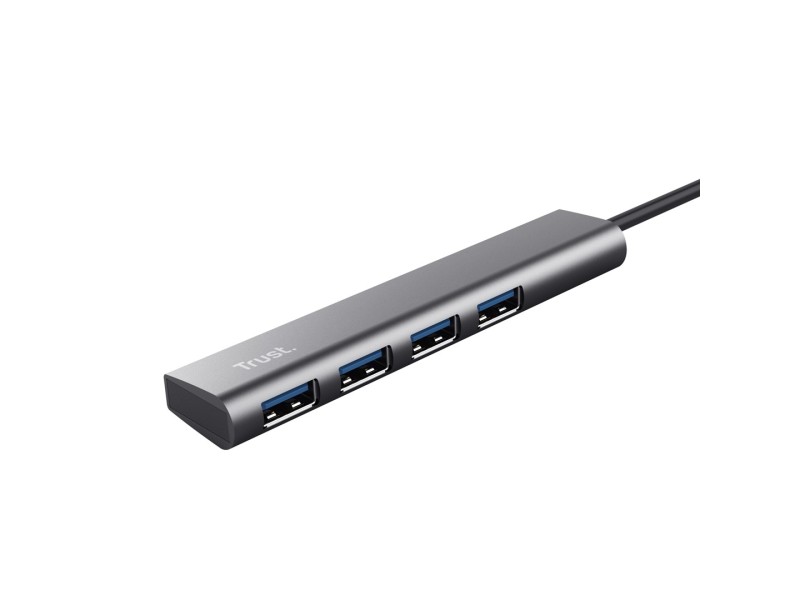 Trust Halyx USB 3.2 Gen 1 (3.1 Gen 1) Type-A 5 Mbit/s Grey