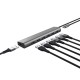 Trust Halyx - Type-A 5000 Mbit/s 7 Port USB 3.2 Gen1 Hub (silver)